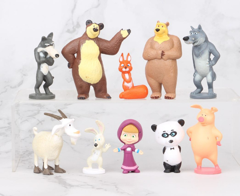 juguetes de oso y masha