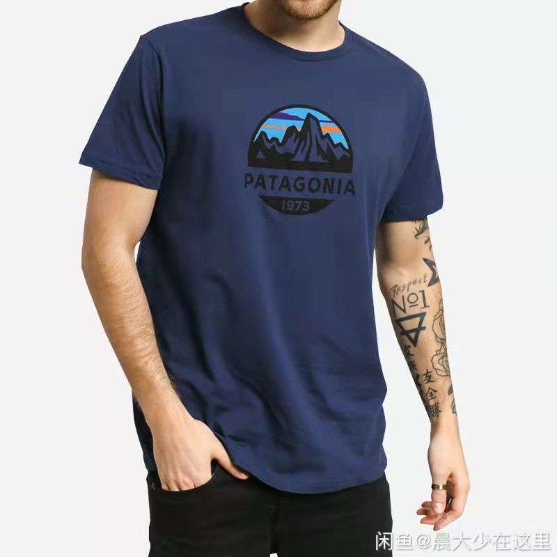 (in Stock) New Patagonia Tide Men and Women Couples Cotton Casual ...