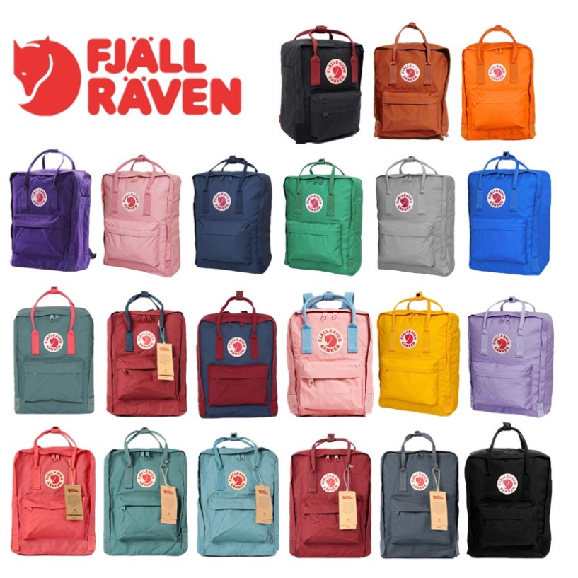 Fjallraven Kanken Estilo Mochila Hombres Mujeres Moda Al Aire