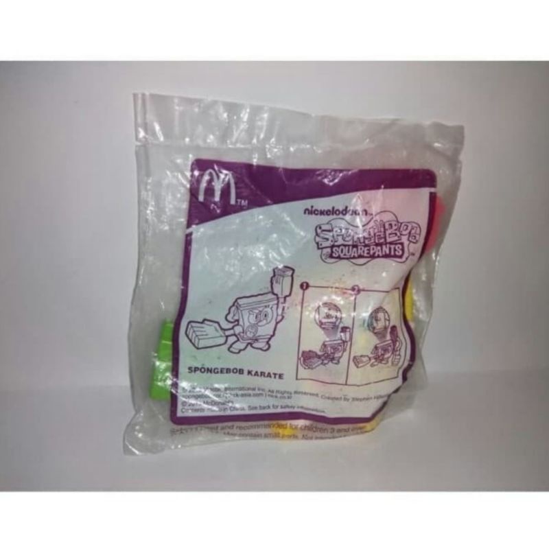 Bob esponja Karate Nickelodeon bob esponja calzoncillos Happy Meal