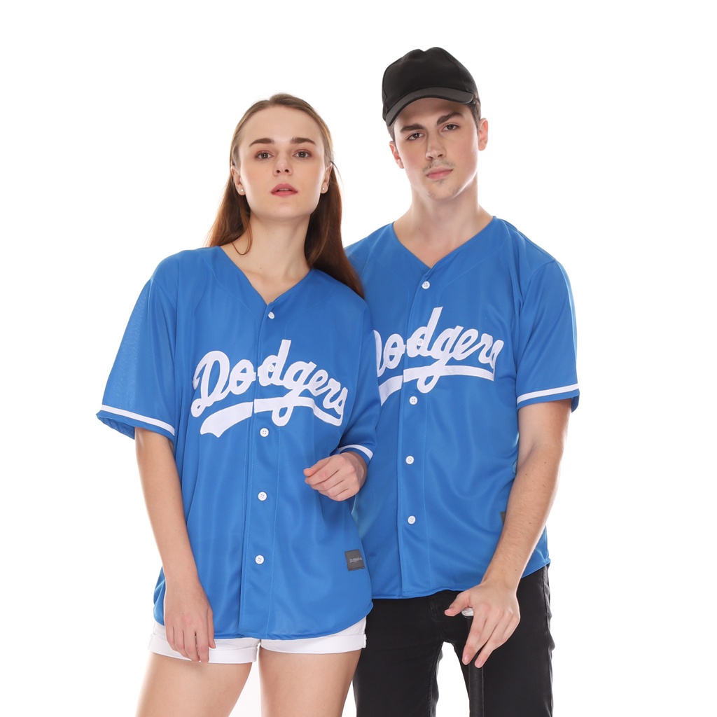 Polera de béisbol///camisa de béisbol// Polera de béisbol blanco Dodgers