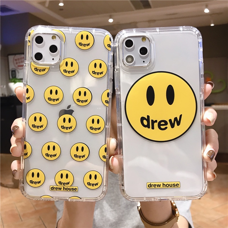 Funda para iPhone 12 Pro Max, lindas fundas con patrón de cara sonriente  feliz