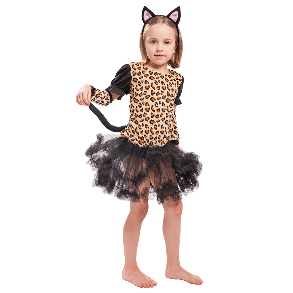 Disfraz De Tigre Para Ninas Ninos Halloween Animales De Fiesta Vestido De Lujo Falda Tutu De Leopardo Lindos Vestidos De Princesa De La Selva De Disney Nina