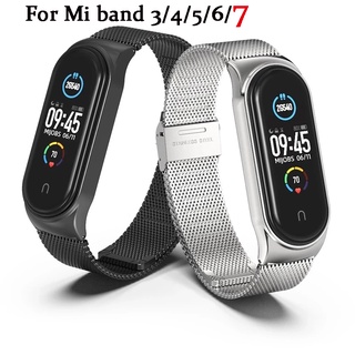 Correa de nailon para reloj inteligente Xiaomi Mi Band 7-7, pulsera  deportiva con nfc, 7, 6, 5, 4 y 3 - AliExpress