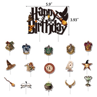 Harry Potter Tema Fiesta de cumpleaños Decoración Suministros Set