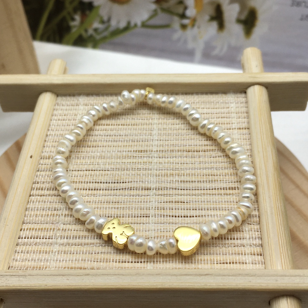 Perlas Pulsera Bolitas Plata Tous Pulsera Sweet Dolls Oso De