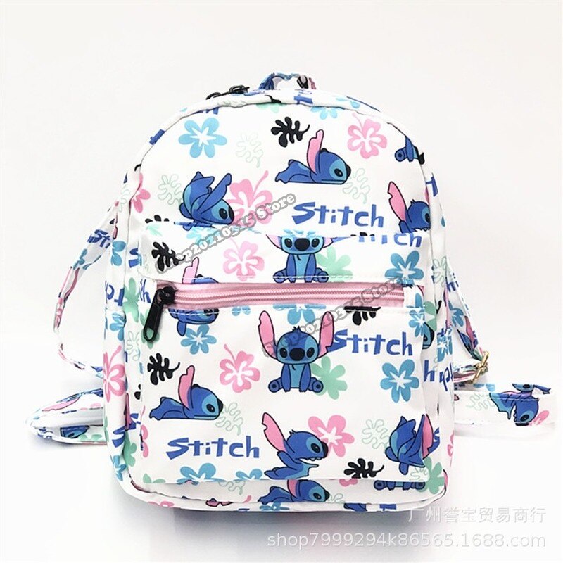 Disney-mochila colorida de Lilo Stitch para niños, niñas, mujeres, est –  Estilo y Poder