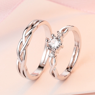 Anillos ajustables best sale para parejas