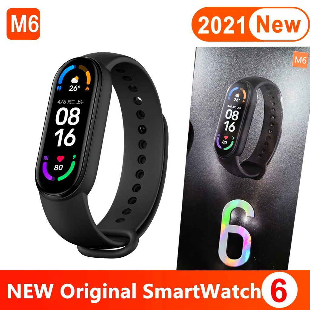 smartband M6 Reloj pulsera inteligente para hombre y mujer
