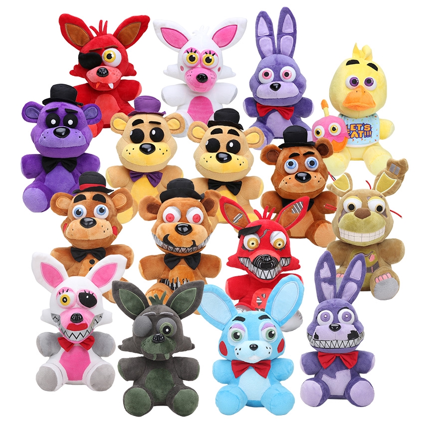 Muneca De Peluche Five Nights At Freddy s FNAF Golden foxy Bonnie Chica De 25cm Shopee Chile