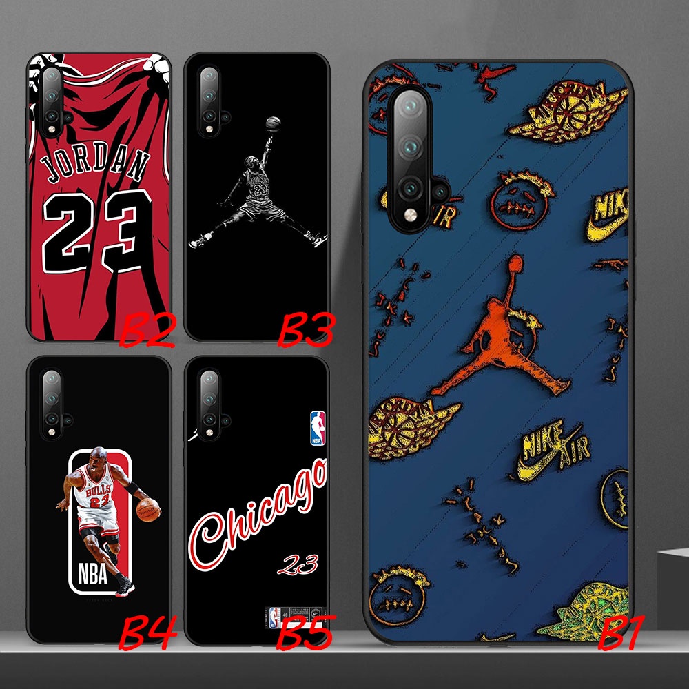 Funda Carcasa silicona Jordan 23 Huawei P20 Lite