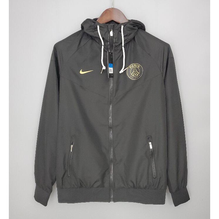 2021 2022 cortavientos psg azul negro y blanco futbol cortavientos Chamarra de futbol rompevientos windbreakers xxl Shopee Chile