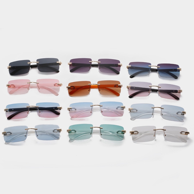 Lentes de sol sin marco hombre new arrivals