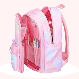 Mochilas escolares de 2 tamaños para niñas, morral escolar de escuela  primaria, bolsa de libros para niños, mochilas escolares de princesa -  AliExpress