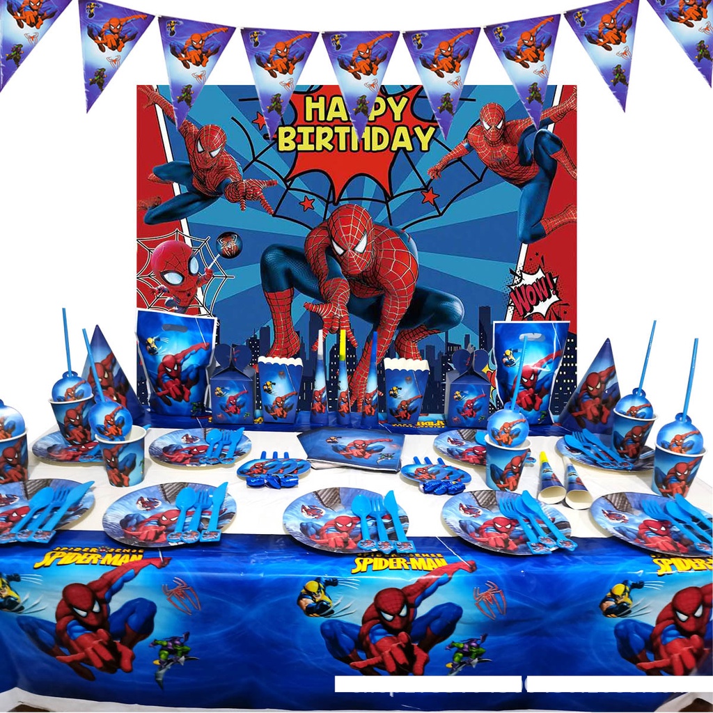 fiesta de cumpleaños spiderman Ofertas Online, 2023 | Shopee Chile