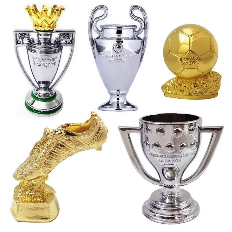Champions Copa De Europa Liga De Campeones Premier League Golden Ball Bonus  Boot Award La Trofeo Mini Adorno Joyería De Fútbol Llavero