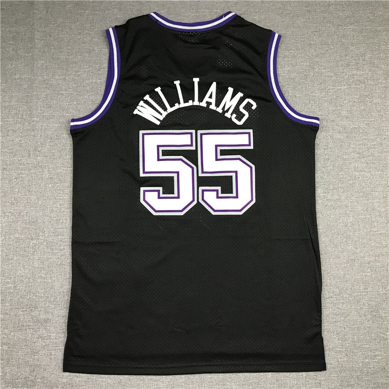 Sacramento #55 Jason Williams Jersey, White Chocolate Jerseys Mesh Throwback  Basketball jersey High Quality Embroidery Logos - AliExpress