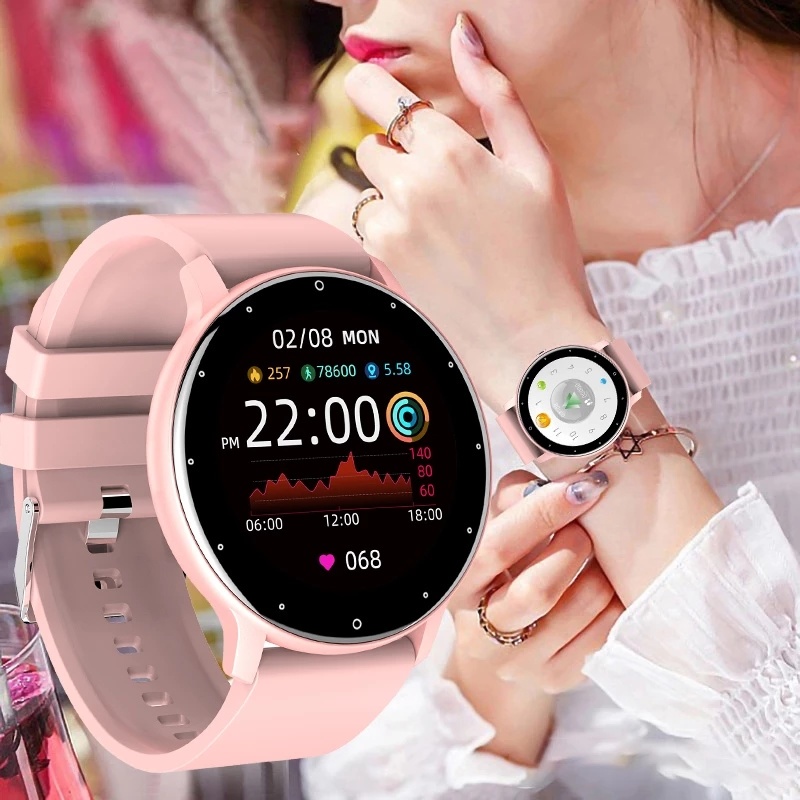 RAIMI Reloj inteligente para mujer, reloj deportivo de fitness con