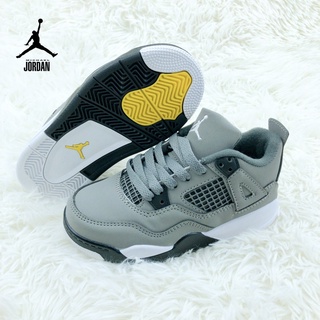 original Nike Jordan 4 Retro Ps zapatillas de deporte para niños zapatillas  cómodas para correr
