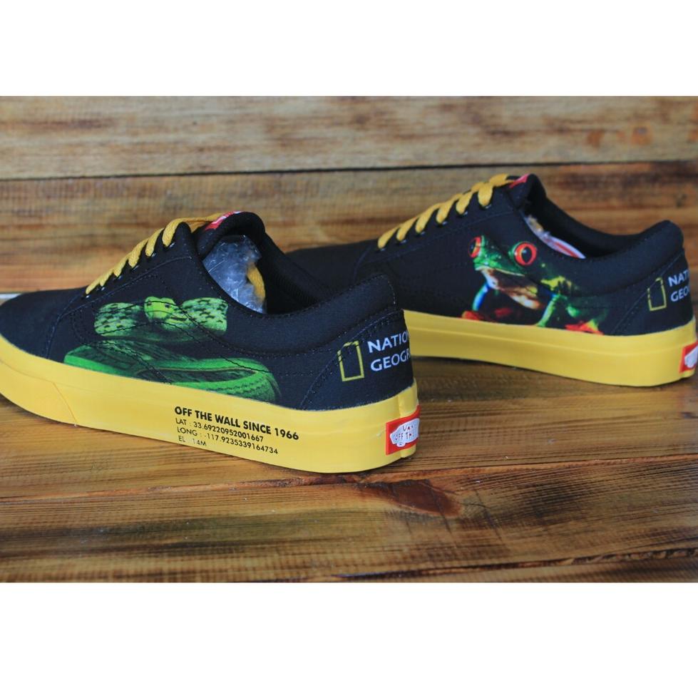 E U descuento Casual zapatos vans x national geographic ltima zapatillas de deporte de los hombres Ready.stock