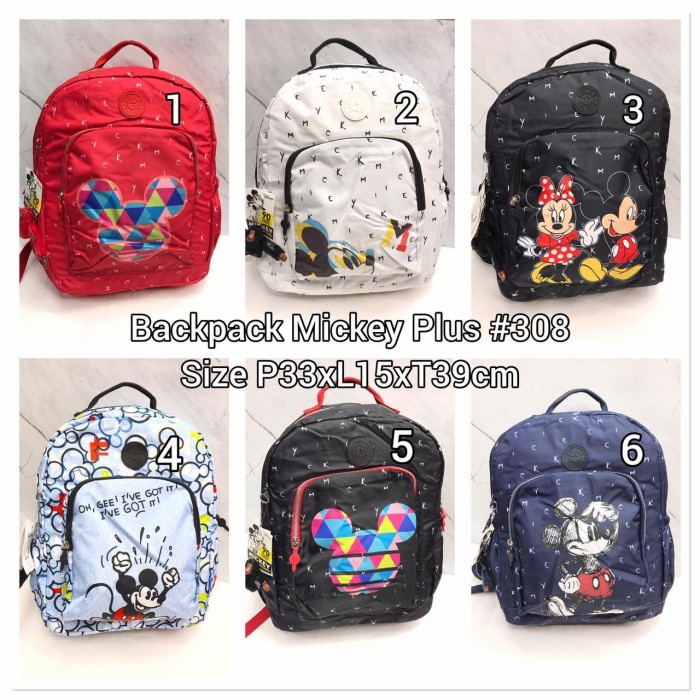 Mochila kipling best sale mickey roja