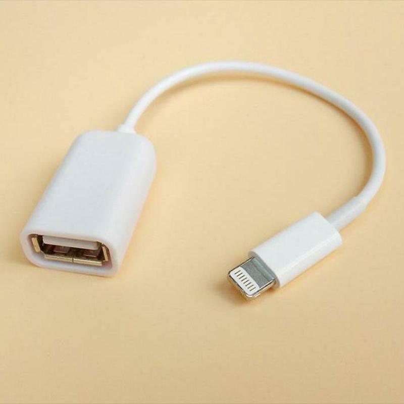 Gobernable Umeki código Morse Cable Adaptador OTG Macho A USB Hembra De 8 Pines Para iPhone 5 5s 6 6s  Plus 7 JP4 | Shopee Chile