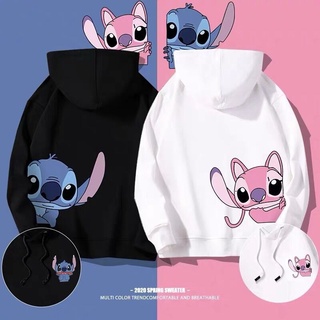 Disney Sudadera Lilo and Stitch para niñas, sudadera clásica Lilo and  Stitch Lilo y Stitch con cuello redondo y estampado de manga