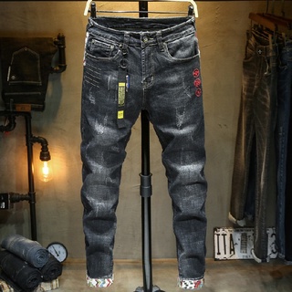 Jeans negros de online hombre