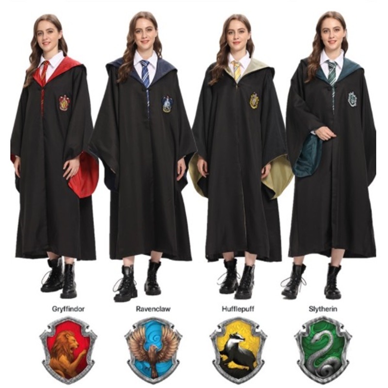 Bufanda larga Gryffindor para adultos y niños, bufanda cálida para mujeres  y hombres, Ravenclaw Hermione, Slytherin