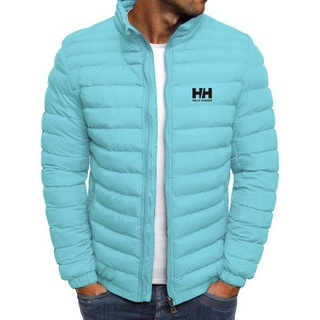 2023 Nuevo HH Hombres Luz Abajo Chaquetas Ropa Exterior Otoño Invierno  Juventud Moda Slim Térmica Cuello De Pie