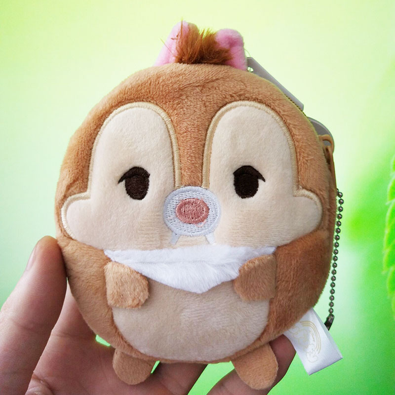 Monedero de peluche de Sanrio Melody para niña, llavero de Anime de