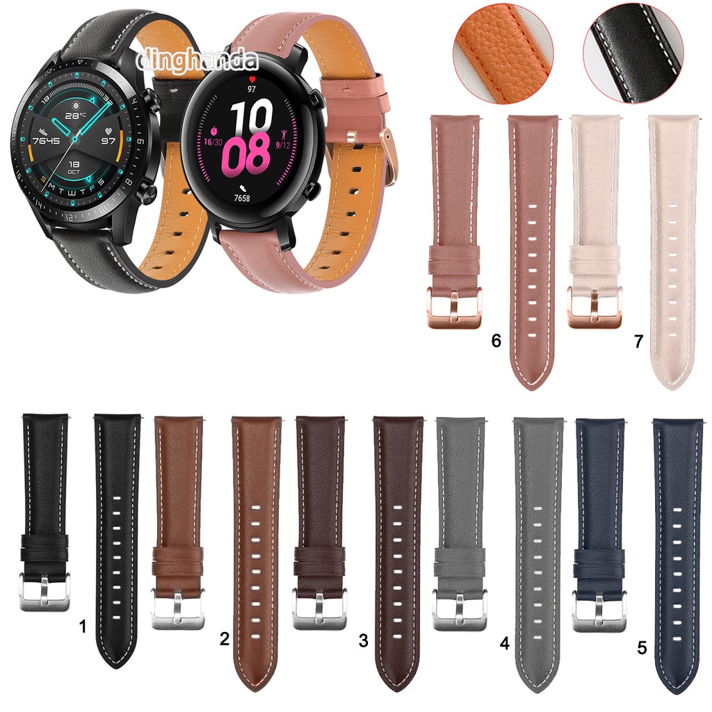 Correas de cuero para Huawei Watch GT 3 42mm