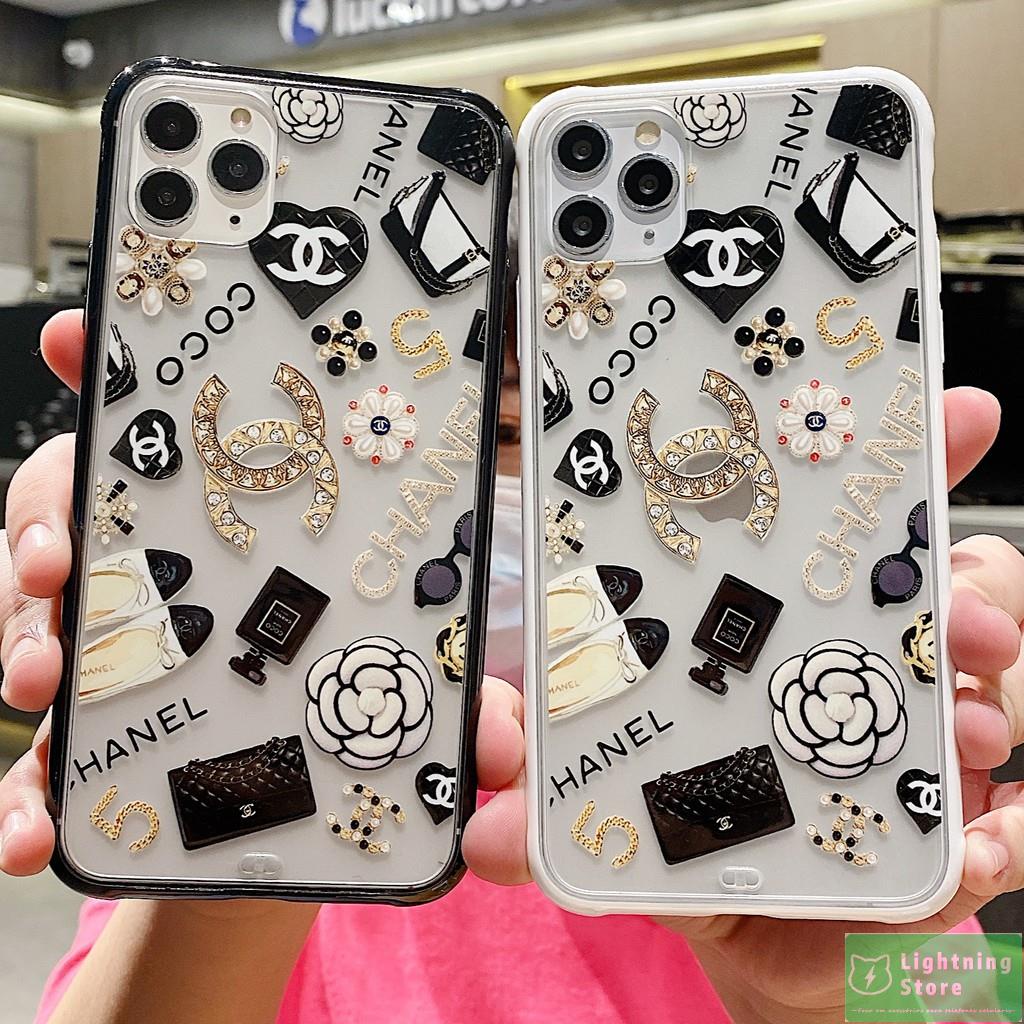 Chanel Phone Case for iPhone XSMAX XR XS 7/8 7p/8p – acharitystore