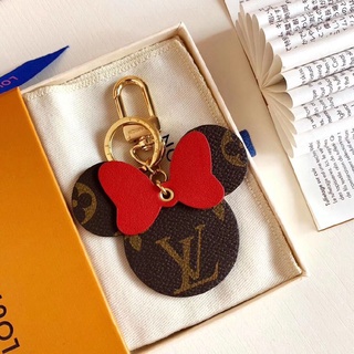 2022 Nuevo Louis Vuitton Minnie Mouse Bolso Charm & KEY HOLDER Sin Caja