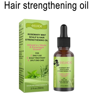 mielle orgánicos cuero cabelludo menta romero y pelo fortalecimiento aceite,  infundido w/biotina y fomenta el crecimiento