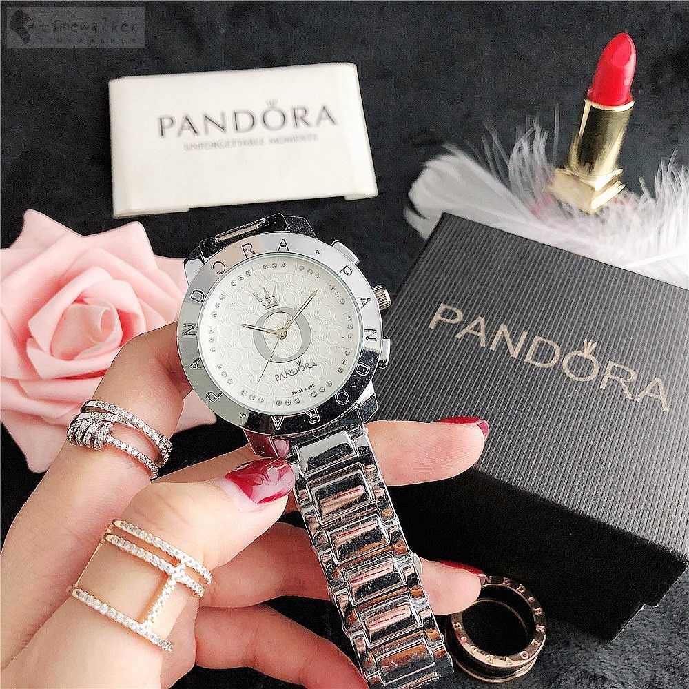 tiw Pelogios Pandora Lujo Reloj De Pulsera De Acero Inoxidable