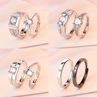 Anillos De Plata De Ley 925 Brillante Con Diseño Envolvente Multicapa Con Circonita Cúbica, Anillos De