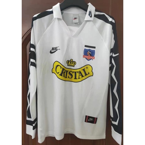 Camiseta Futbol Colo Colo Primera Equipación Retro Clásica 1995