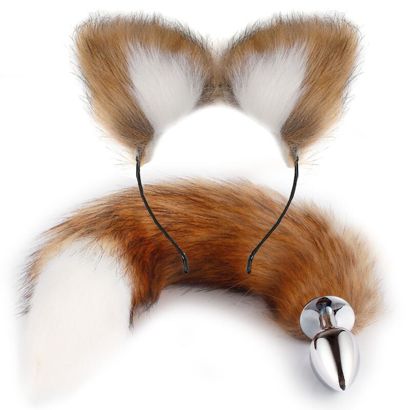 Juego De Tapones Para Culos De Cola De Zorro Con Tenedor Kit Anal Butplug  Masajeador De Prstata Para Parejas | Shopee Chile
