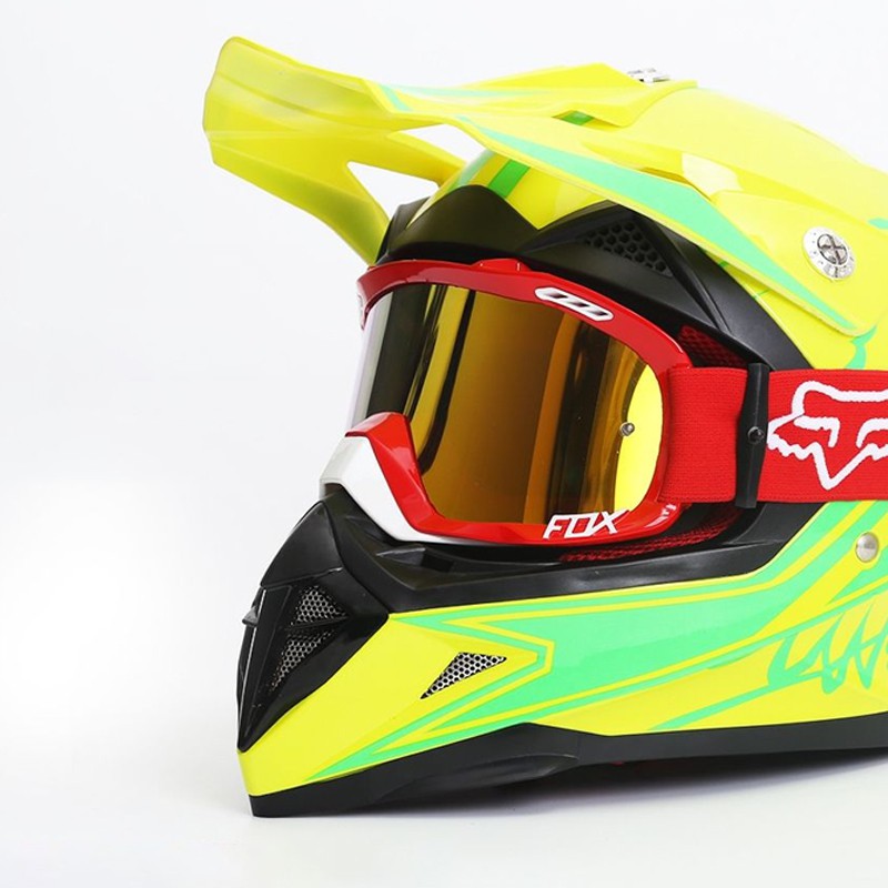 Gafas Fox Motocross Motocicleta Off Road Casco Hombres Mujeres Deportes Al  Aire Libre Carreras