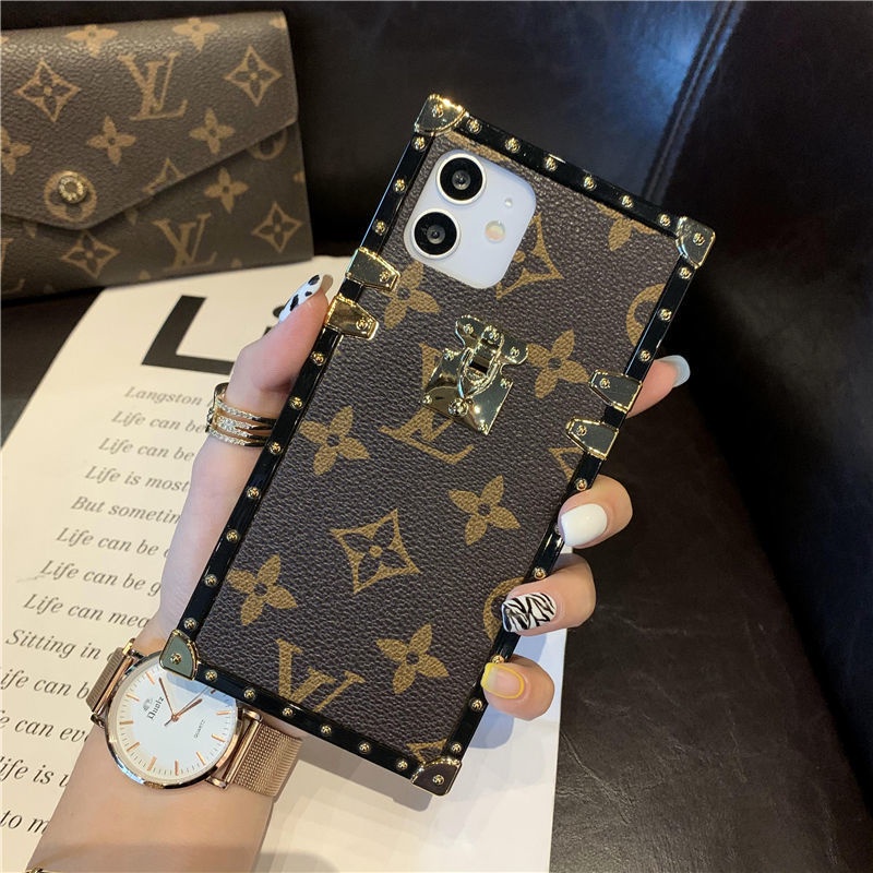 Listo Stock Louis Vuitton Trend Suave TPU Bordado iPhone 12