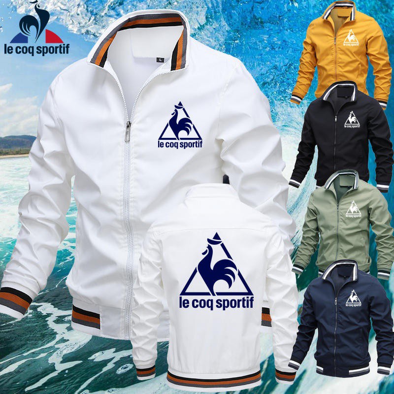 Venta Caliente De Los Hombres Chaquetas Le Coq Sportif Impreso