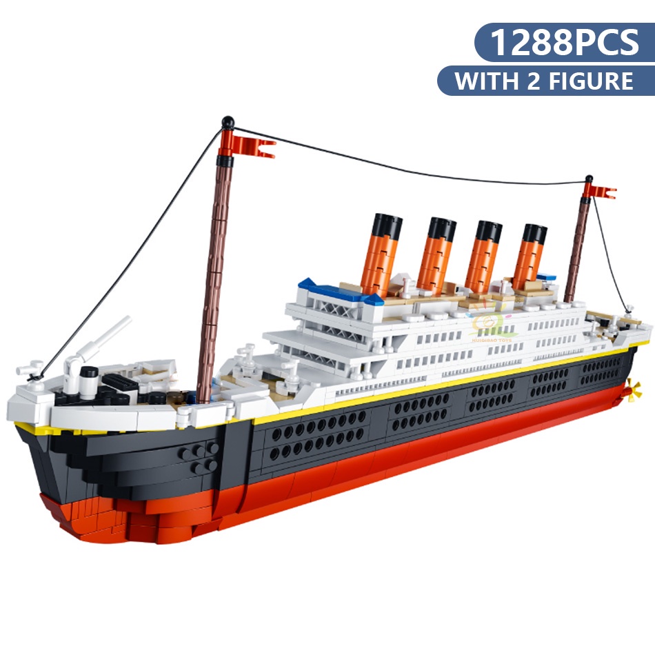 Barco titanic de lego hot sale