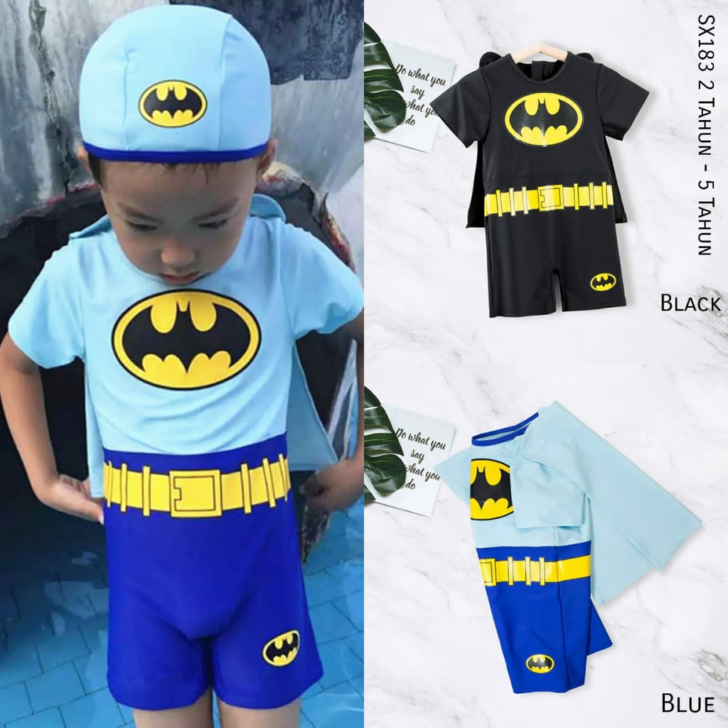 Traje de baño online batman niño