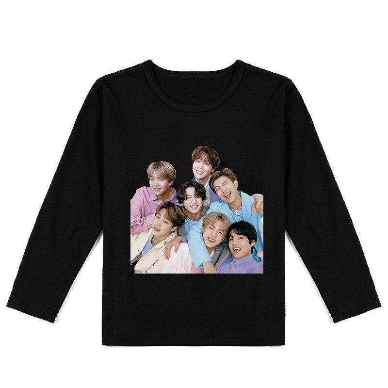 BTS 2022 Nuevo Juego Chico Casual Camiseta De Verano De Los Ninos De Manga Larga Nina Lindo Ropa De Shopee Chile