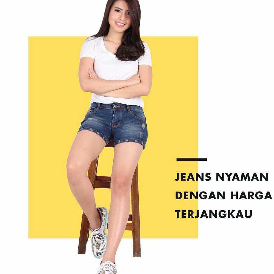 Falda corta Jeans Span 7/8 elástico de moda moda Casual de moda