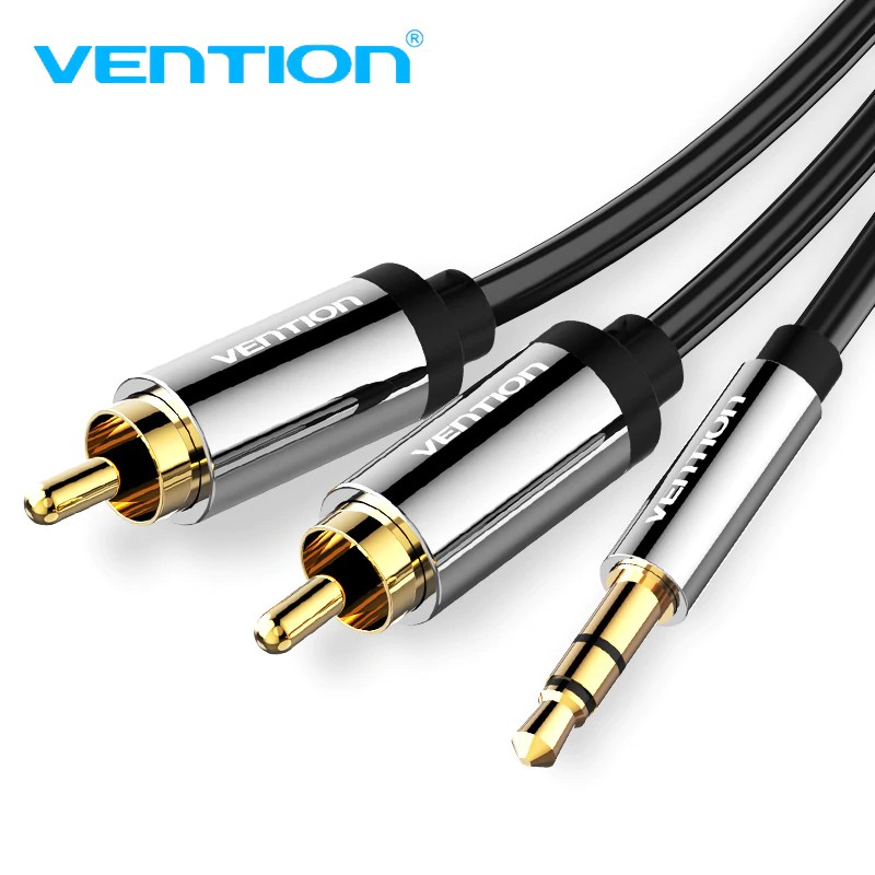 Vention-Cable auxiliar de 3,5 MM para auriculares JBL, conector macho a  macho de 3