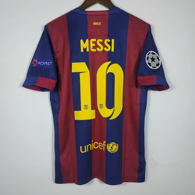 Camiseta Barcelona 2015 Messi Polera De Fútbol Barcelona Retro