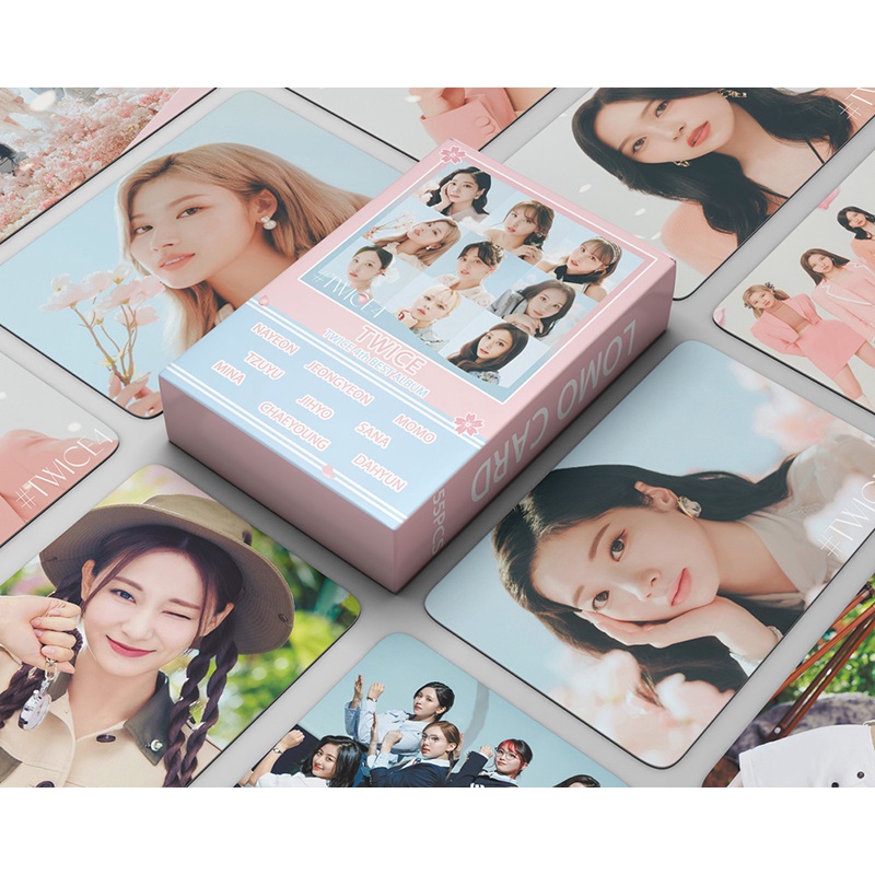 54 Unids/Caja TWICE Photocards TWICE4 2022 Álbum LOMO Tarjeta