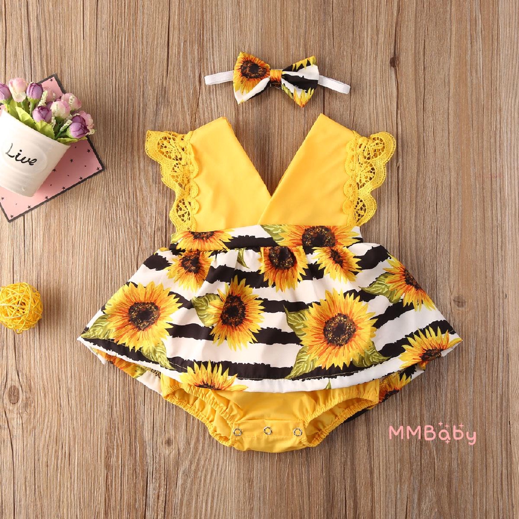 Body de flores primaveral niña 4 meses - Diseños Vía Láctea